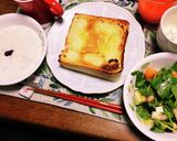 朝食に☕☀溶かしバタートースト✨☺⛄作り方6写真