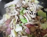 ぽかぽか過ぎる白菜ベーコンミルク煮作り方2写真
