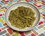 超簡単☆カレー納豆焼きうどん♪♪作り方6写真