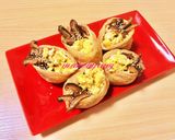 韓国家庭料理☆유부밥ユブパプ☆鶏卵 椎茸作り方7写真