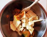 バター無♪ミルキーかぼちゃパウンドケーキ作り方3写真