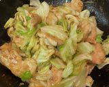 【簡単晩飯】鶏胸肉とキャベツがっつり炒め作り方5写真