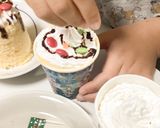 簡単！レンチン！クリスマスデコケーキ！作り方4写真
