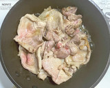 町中華の豚こま肉とモヤシとニラの中華炒め作り方2写真
