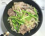 町中華の豚こま肉とモヤシとニラの中華炒め作り方4写真