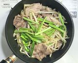 町中華の豚こま肉とモヤシとニラの中華炒め作り方4写真