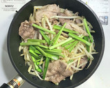 町中華の豚こま肉とモヤシとニラの中華炒め作り方4写真