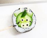 辰年☆お正月に♪簡単「辰」のかっぱ巻き作り方11写真