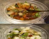 美味ドレ南蛮玉ドレレモンカニカマネバネバ作り方1写真