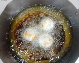 里芋と豆腐の団子を和風のおだしで作り方4写真