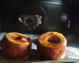 丸ごと焼き林檎のアイスのせ作り方6写真