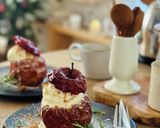 丸ごと焼き林檎のアイスのせ作り方7写真