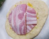皆、大好きベーコンcheeseナン朝食♪作り方6写真