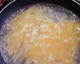 激ウマ簡単★サバ水煮缶でケチャップパスタ作り方1写真