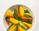 野菜とフルーツのカラフルボウル作り方3写真