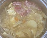 妙高の味　玉ねぎの水分で作る豚汁作り方6写真