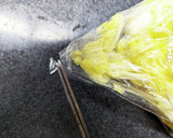 手を汚さずに白菜の水切りを簡単にする方法作り方5写真