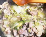 ご飯が進む♫♬♪豚こまと白菜のクタクタ煮作り方9写真