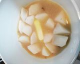サバ缶の汁でスープ作り方2写真