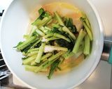 サバ缶の汁でスープ作り方4写真