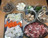 豚汁(炒めゴボウ・里芋・舞茸・豚肉)作り方2写真