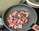 豚汁(炒めゴボウ・里芋・舞茸・豚肉)作り方10写真