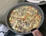 豚汁(炒めゴボウ・里芋・舞茸・豚肉)作り方16写真