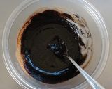 レンジで簡単☆米粉のモノクロブラウニー。作り方5写真