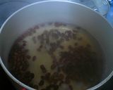 炊飯器で炊く玄米入りお赤飯作り方3写真