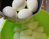 鶏手羽元と大根と卵の柔らか煮作り方3写真
