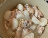 鶏手羽元と大根と卵の柔らか煮作り方6写真