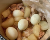 鶏手羽元と大根と卵の柔らか煮作り方8写真