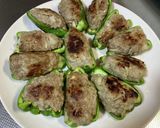 肉汁たっぷり〜ピーマンの肉詰め♪作り方6写真
