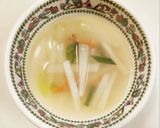 ≪韓国風≫ 干しエビと大根のスープ作り方8写真