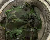 食用菊と金時草のおしたし作り方13写真