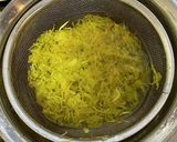 食用菊と金時草のおしたし作り方7写真