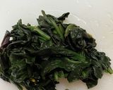 食用菊と金時草のおしたし作り方14写真