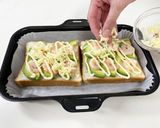 えびとアボカドのチーズトースト作り方3写真