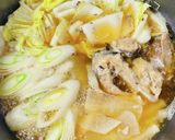 超簡単☆時短!つゆも美味しいサバ缶鍋作り方4写真