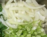 【バランス】厚揚げと小松菜の塩麻婆風作り方3写真