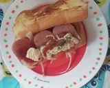 フレンチトースト風サンドイッチバーガー作り方2写真