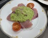爽やかブロッコリーソース~鰆カルパッチョ作り方6写真