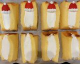 サンタのクリスマスケーキ　シフォンサンド作り方6写真