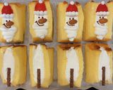 サンタのクリスマスケーキ　シフォンサンド作り方7写真