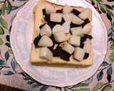 小倉あんバター餅トースト作り方1写真