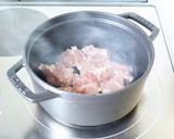 胡椒が良い！【鶏大根と卵のこっくり煮】作り方4写真