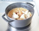 胡椒が良い！【鶏大根と卵のこっくり煮】作り方5写真