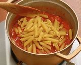 銅鍋てふてふで作る 簡単！ トマトペンネ作り方6写真