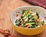 家庭料理の定番！ほうれん草の白和え作り方6写真