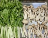 【バランス】水菜と鮭のミルクスパゲティ作り方1写真